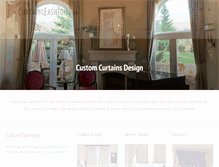 Tablet Screenshot of curtainsfashion.com